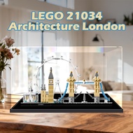 Acrylic Display Box Kotak Penyimpanan Mainan Transparent Figure Storage LEGO 21034 Architecture Lond