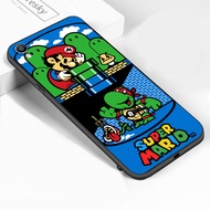 For OPPO R9S F3 Plus R9S R15 R17 Pro R11S K1 R15X Cartoon Mario Pattern Phone Casing Soft Silicone Shockproof Frosted TPU Case Cover
