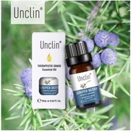 Unclin 100%純天然原料 無添加 杜松精油 足浴 spa 薰香 沐浴 按摩 香薰植物香薰油