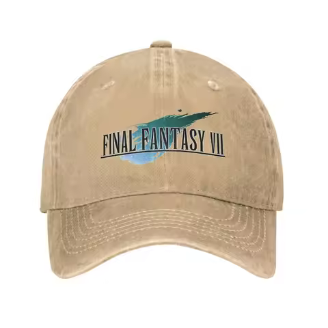 2025 Summer Final Fantasy VII FF7 Merch Baseball Cap Men Women Casual Funny Video Games Caps Hat Adj