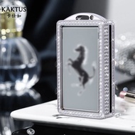 Suitable for Ferrari fuv Key Cover Roma Roman Bag sf90 Enzo Sports Car Aluminum Buckle Protection f8