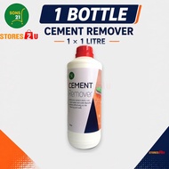 SONS21 Cement Remover 1L Floor Tile Cleaner for Cement Stains Grout Haze Rust & Hard Water Marks