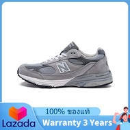 ของแท้พิเศษ NEW BALANCE NB 993 MR993GL รองเท้าผ้าใบผู้ชาย รองเท้าผ้าใบผู้หญิง The Same Style In The 