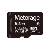 マイクロ SD カード 64GB micro SDXCカード class10 UHS-I Metorage 高速 耐熱 高耐久 Industrial grade SDカードアダプタ付