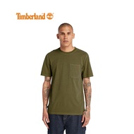 Timberland Men's Short-Sleeve Merrymack Pocket T-Shirt Dark Olive