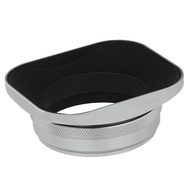 Haoge LH-EW3 Metal Square Lens Hood Shade with 49mm Adapter Ring for Fujifilm Fuji Finepix X100, X1