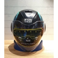 AGV HELMET - FLUID KEW AQUA