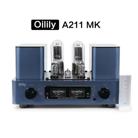 Oilily A211 MK Tube Amplifier: 211×2 Single-Ended Class A Integrated Amplifier, Hand-Built, High-End
