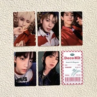 TXT Deco Kit photocard Ngày Mai x cùng nhau yeonju Soobin beomgyu taehyun huening Kai thẻ ảnh 5 mỗi