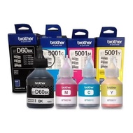Brother BTD60bk D60bk D60 Black BT5000 Cyan Magenta Yellow Original Ink