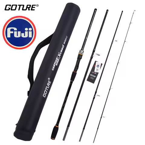 Goture Xceed II 100% FUJI Guide Ring Lure Fishing Rod M/ML/MH Spinning Casting Rods Ultra Light High