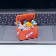 MINIATUR PRODUK MAGNET TEMPELAN KULKAS FREEZER COOLER BOX SOSRO