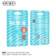 ใหม่!! OUKU MIC2 เมมโมรี่การ์ด Micro SD card Memory Card ( 2GB/4GB/8GB/16GB/32GB/64GB/128GB) พร้อมส่ง