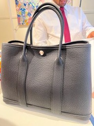 Hermes Garden Party 30 noir black 黑色