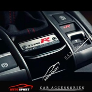 Honda Civic FC FB FD FE 2024 Civic TYPE R Number Plate ( Custom Made Number)Emble LoGo Badge Car Accessories