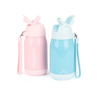 Tupperware 330ML Straw Thermos Cup CC Children Straw Cup Student Portable Stainless Steel Thermos
