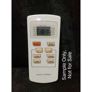 ┅℗Remote for American Home Aircon / Replacement Remote for American Home AC