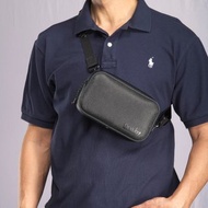 旅行隨身小包 男包 男用斜背包 全防水輕量小包 胸前背包台灣廠製