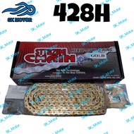 IZUMI Japan O Ring 428H 122L/ 132L Motorcycle Chain Gold Rantai Motosikal