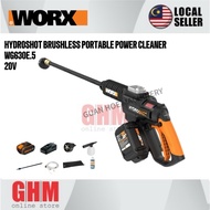 WORX 20V Hydroshot Brushless Portable Power Cleaner WG630E.5