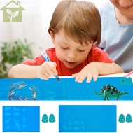 3D Pen Mat with 2 Finger Protectors Heat-Resistant 3D Pen Drawing Pad with Assorted Patterns Non-Stick Silicone 3D Pen Drawing Board 29x20.5cm/42.5x20cm SHOPABC1764