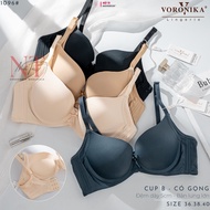 [size 36-40] 4cm thick padded B cup bra with large underwire