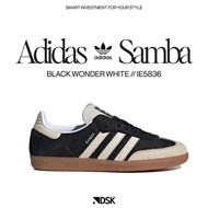 Adidas Samba OG Black Wonder White IE5836 100% Original (FAKE = FULL REFUND) Sneakers Casual Pria Wa