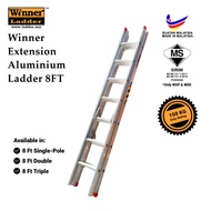 Winner Ladder Extension Ladder 8 ft 8/8x8/8x8x8 Tangga Slide Heavy Duty 150 KG Duty Rating