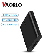 VAORLO Bộ Thu Bluetooth 30 PIN Cho I Phone 30Pin Dock Station Loa Đế Âm Thanh B Ose Hỗ Trợ Thẻ TF Bộ