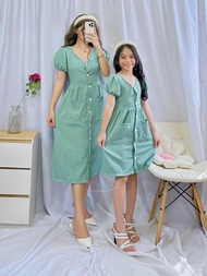 Button Dow Dress mother &amp; Daughter