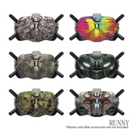 RUNNY for Avata FPV Goggles PVC Stickers Decals FPV Sticker Accessories