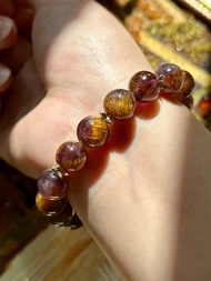 巴西紫鈦晶能量手串