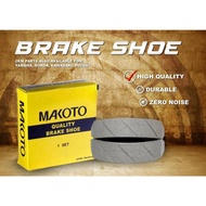 FURY/CT100/ G7S REAR BRAKE SHOE MAKOTO