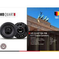 MB QUART EA-116 6.5” Coaxial Speakers