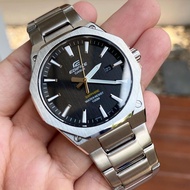[Original] Casio Edifice EFR-S108D-1A Black Analog Slim Series Octagonal Sapphire Men Watch