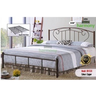 Harmony Quality Metal Queen Bed Frame / Powder Coated Metal Bed Frame / Katil Queen Besi Kukuh / Katil Besi