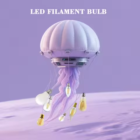 6PCS Led Filament Edison Bulb E27 B22 E14 4W 6W Vintage Led Lamp 2200K 2700K 4000K Warm White For St