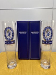 藍妹啤酒杯500ML 2隻