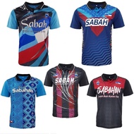Men T-shirt Collar Jersey Material Sabah Print | Baju T-shirt Kolar Jersi Sabah Lelaki | Baju Jersi 