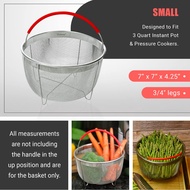 Honcer Kitchen Stainless Steel Steamer Basket for Instant Pot