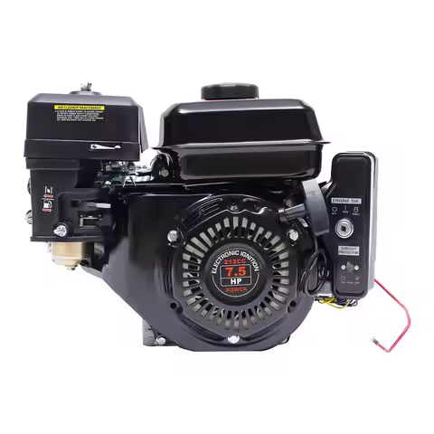 210cc 7.5hp 4-Stroke Gasoline Motor Engine, Gasoline Engine, Single Cylinder Motor for Go-Karts, Com