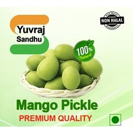 Homemade Green Mango Pickle (250gm) 100% Vegetable Non Halal