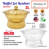Mamashop Buffet Set Kenduri BPA Free /Bekas Hidangan Makanan Cantik/Set Hidangan Kenduri /Bekas Kend