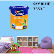 SKY BLUE 7353 T ( 5L ) ICI DULUX EASY CLEAN / EASYCLEAN INTERIOR PAINT