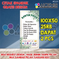 1 day anniversary banner credit counter display banner/ counter banner/ hp credit counter banner/ co