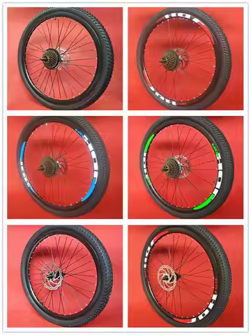 Aluminum Alloy Bicycle Wheel Set 8 Inch 20 Inch 22 Inch 24 Inch 26 Inch Front And Rear Wheel Rims Mo
