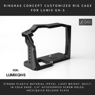 RINGKAS CONCEPT Customized Rig Cage Case LUMIX DC-GH5 GH5 With Accessory Mount For SmallRig Accessor