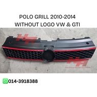 Volkswagen Polo GTI 2010 - 2014 Front Grill  Without VW LOGO & GTI LOGO
