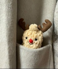SF包郵-Jellycat Amuseables Peanut Reindeer/ Jellycat 花生鹿🦌/Jellycat聖誕鹿花生🦌🥜