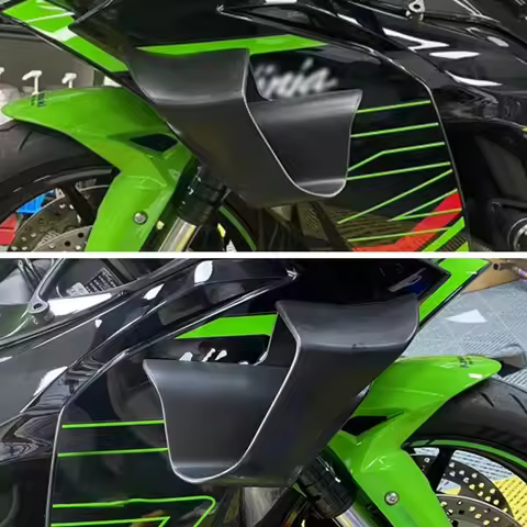 For Motorcycle Side Spoilers Winglet Aerodynamic Wing Fixed Wing Side Fairing ZX6R 2025 ZX-6R 2024 z